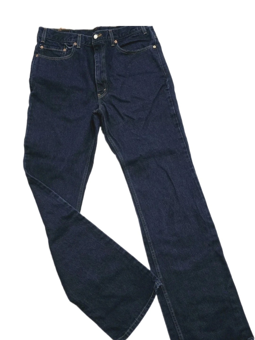 VINTAGE Levis 517 USA Made Bootcut Jeans 38x36 Mens Blue Denim Western Y2K